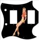 Pin Up Girl Short Shorts BK