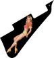 Pin Up Girl Short Shorts BK
