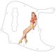 Pin Up Girl Short Shorts WH