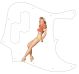 Pin Up Girl Short Shorts WH