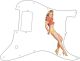 Pin Up Girl Short Shorts WH