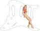 Pin Up Girl Short Shorts WH