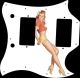 Pin Up Girl Short Shorts WH