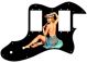 Pin Up Girl Straw Hat Black - Vintera '70s Tele Thinline