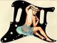 Pin Up Girl Straw Hat Black - SSS '62 ReIssue Strat
