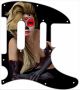 Pin Up Girl Sugar Skull Black - Tele Nashville