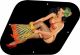 Pin Up Girl Tikki Skirt BK