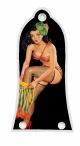 Pin Up Girl Tikki Skirt BK