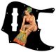 Pin Up Girl Tikki Skirt BK