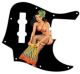 Pin Up Girl Tikki Skirt BK