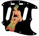 Pin Up Girl Tikki Skirt BK