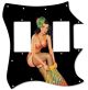 Pin Up Girl Tikki Skirt BK