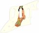 Pin Up Girl Tikki Skirt WH