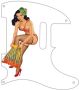 Pin Up Girl Tikki Skirt WH - Vintera '50s Tele