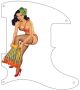 Pin Up Girl Tikki Skirt WH