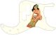 Pin Up Girl Tikki Skirt WH