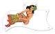 Pin Up Girl Tikki Skirt WH