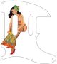 Pin Up Girl Tikki Skirt WH
