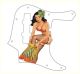 Pin Up Girl Tikki Skirt WH