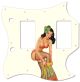 Pin Up Girl Tikki Skirt WH