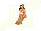 Pin Up Girl Tikki Skirt WH