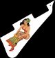 Pin Up Girl Tikki Skirt WH