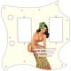 Pin Up Girl Tikki Skirt WH