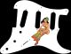 Pin Up Girl Tikki Skirt WH - Vintera '50s Strat