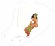 Pin Up Girl Tikki Skirt WH