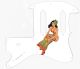Pin Up Girl Tikki Skirt WH