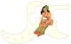 Pin Up Girl Tikki Skirt WH