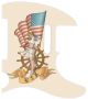 Pin Up Girl USA Patriot - Vintera '50s Tele