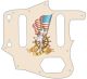 Pin Up Girl USA Patriot