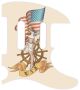Pin Up Girl USA Patriot