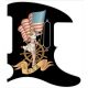 Pin Up Girl USA Patriot BK