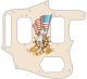 Pin Up Girl USA Patriot