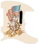 Pin Up Girl USA Patriot - American Elite Tele