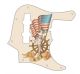 Pin Up Girl USA Patriot