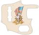 Pin Up Girl USA Patriot