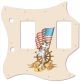 Pin Up Girl USA Patriot