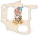 Pin Up Girl USA Patriot