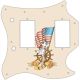 Pin Up Girl USA Patriot