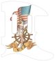 Pin Up Girl USA Patriot WH