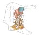 Pin Up Girl USA Patriot WH
