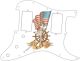 Pin Up Girl USA Patriot WH