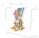 Pin Up Girl USA Patriot WH