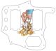 Pin Up Girl USA Patriot WH