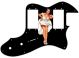 Pin Up Girl White Dress Black - Vintera '70s Tele Thinline