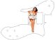 Pin Up Girl White Dress White - '72 ReIssue Custom Tele