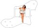 Pin Up Girl White Dress White - '72 ReIssue Deluxe Tele